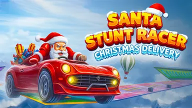 image bg Santa Stunt Racer Christmas Delivery