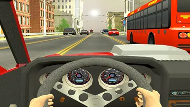 image bg Racing in City