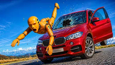 image bg Realistic Car Crash King